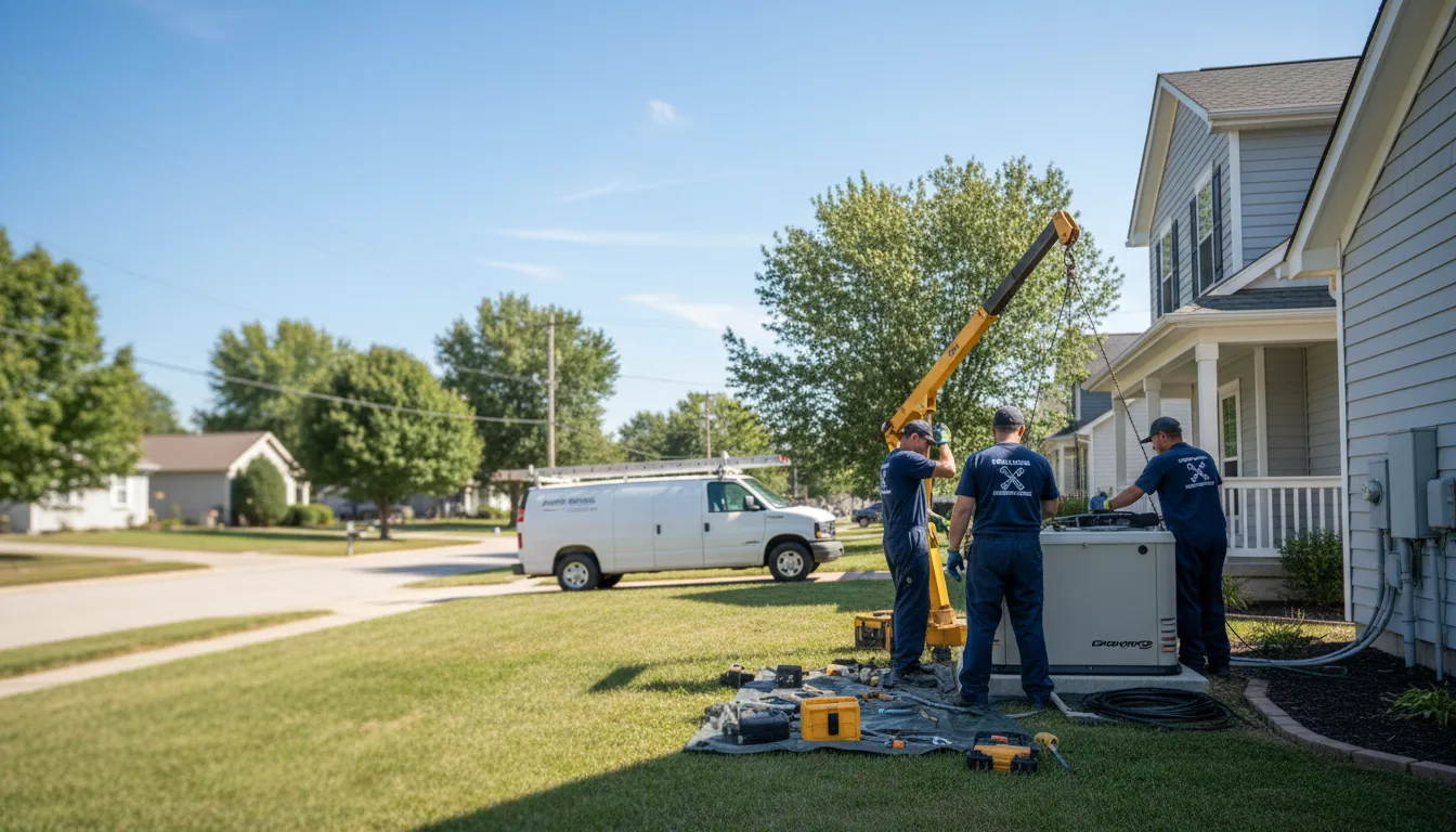 Generator Installation in Rosalia, KS near me